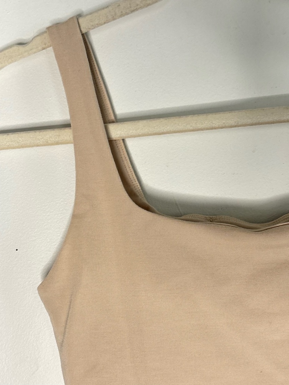 OGL Beige Corset-Style Crop Top - Picture 11 of 14